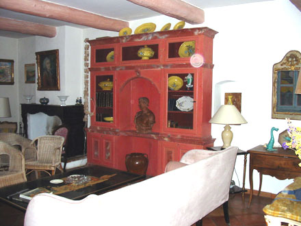 Le séjour de la location de vacances Maison à Cadenet ,Vaucluse